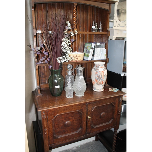 413 - OAK DRESSER