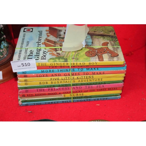 510 - 12 X VINTAGE LADYBIRD BOOKS