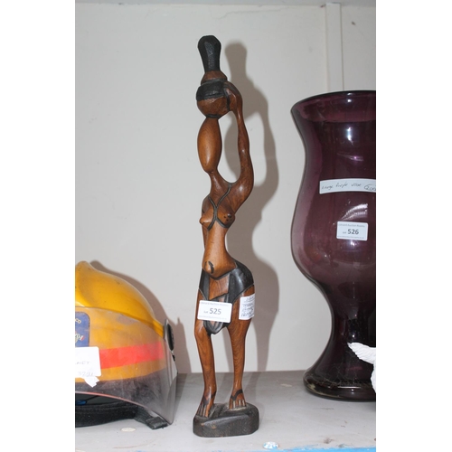 525 - TREEN ETHNIC FEMALE FIGURE