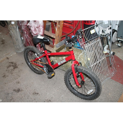 1 - CHILDS OUTRAGE BICYCLE