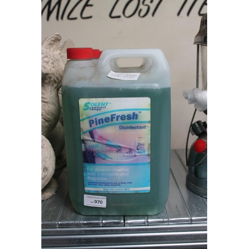 70 - 3 X TUBS OF PINE FRESH DISINFECTANT