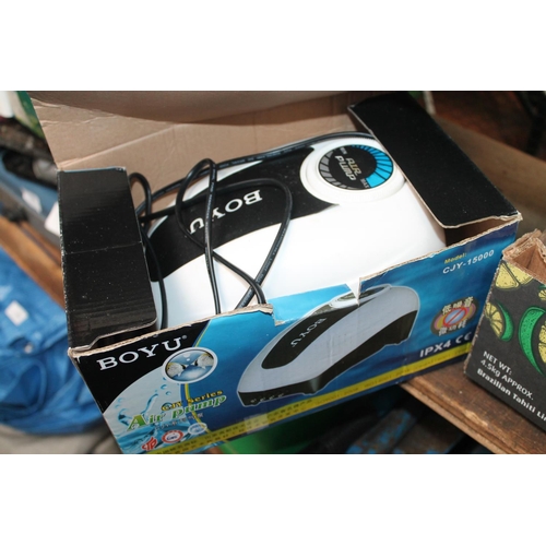 176 - BOXED BOYU AIR PUMP