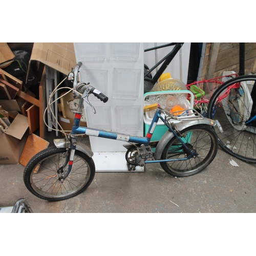 2 - CHILDS VINTAGE 3 SPEED BICYCLE (NO SADDLE)