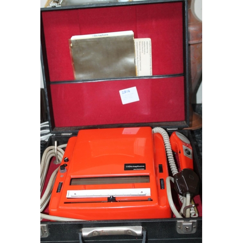 744 - DICTAPHONE ULTRAVOX SERIES 400, ORANGE