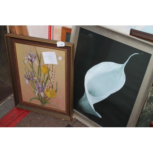 761 - LARGE QUANTITY OF FRAMED AND GLAZED PICTURES