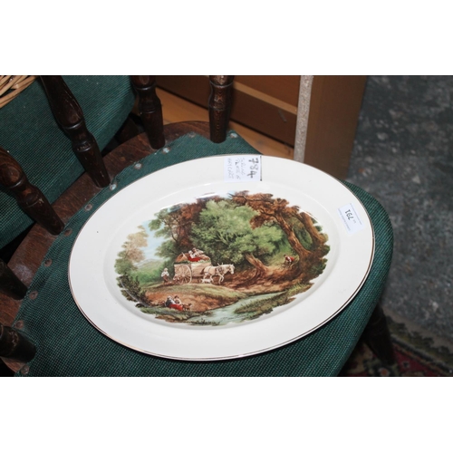 791 - HAYCART SERVING PLATE