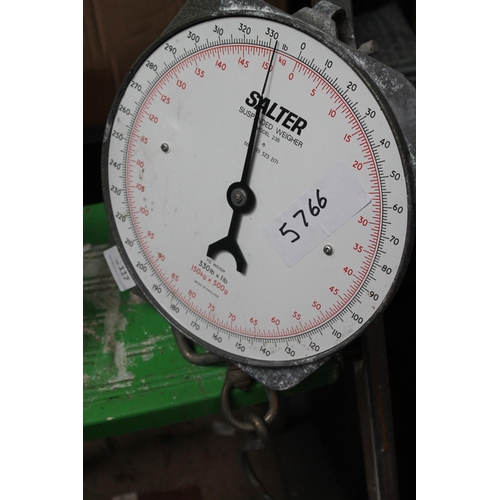 117 - SALTER 330LBS WEIGHING SCALES