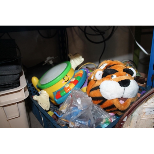 470 - CRATE OF MIXED KIDS TOYS ETC