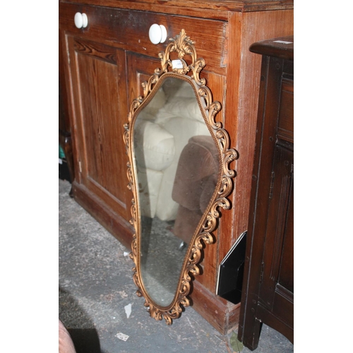 499 - DECORATIVE WALL MIRROR