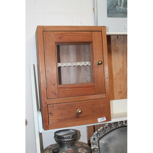 500 - SMALL SINGLE DOOR SINGLE DRAWER CABINET