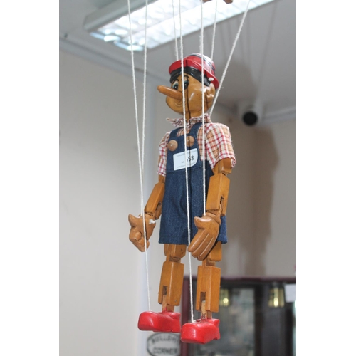 558 - PINNOCHIO PUPPET