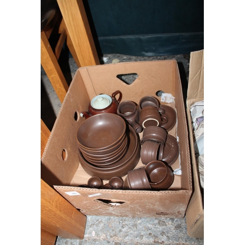 800 - SELECTION OF DENBY STYLE KITCHENWARE