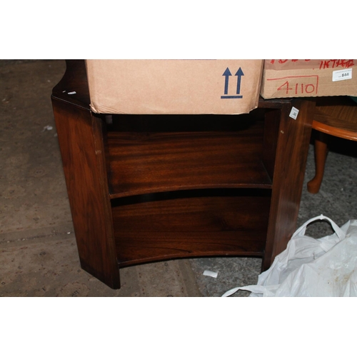 845 - TWIN SHELF SQUARE ISH SIDE TABLE