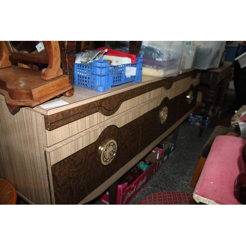 856 - LARGE RETRO DINING ROOM SIDE BOARD