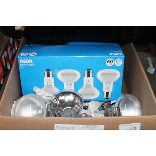 142 - QUANTITY OF R80 SPOTLIGHT BULBS