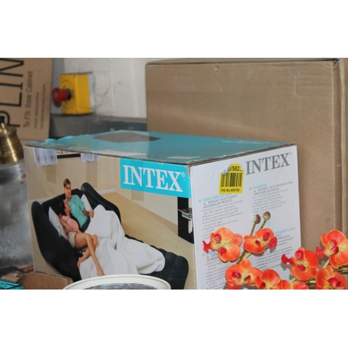 287 - INTEX BLOW UP SOFA BED