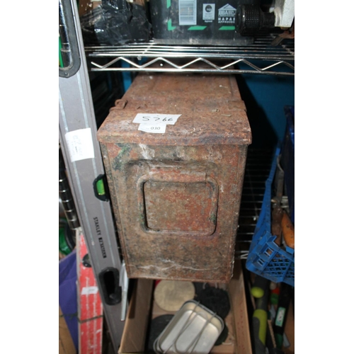 30 - LARGE AMMO BOX/TIN