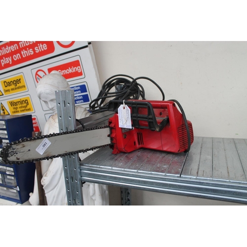 81 - SOVEREIGN ELETTRA 160 ELECTRIC CHAIN SAW, GOOD WORKING ORDER