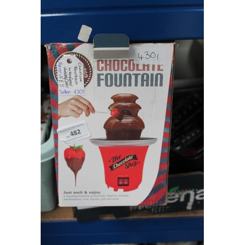 482 - BOXED CHOCOLATE FOUNTAIN