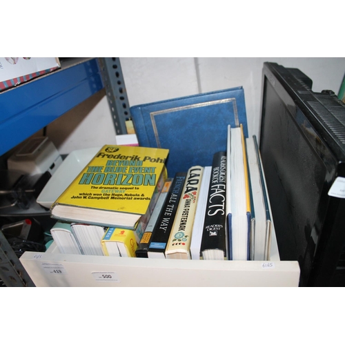 500 - DRAWER OF HARDBACK BOOKS