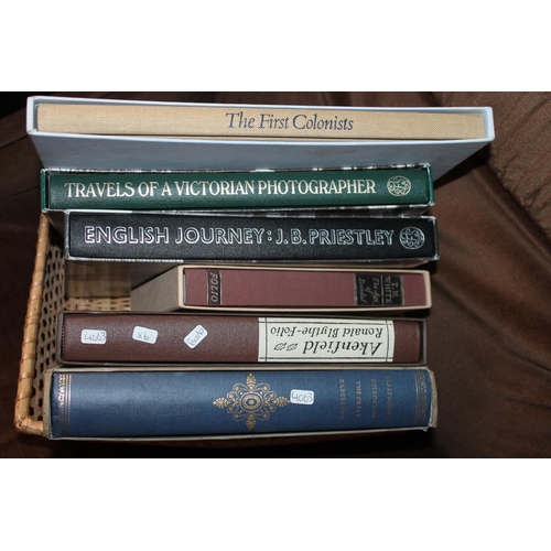 525 - 6 X HARDBACK BOOKS INC FOLIO