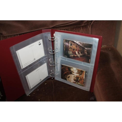 529 - ALBUM CONTAINING 48 X NATIONAL TRUST POSTCARDS