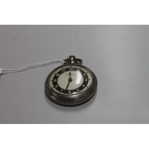 583 - INGERSOL POCKET WATCH, GOOD WORKING ORDER