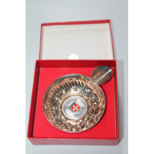 590 - BOXED COGNAC ASHTRAY