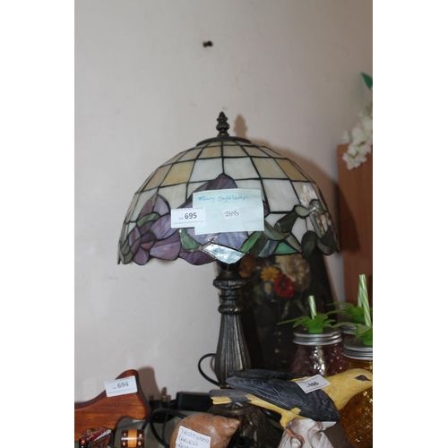 695 - TIFFANY STYLE LAMP