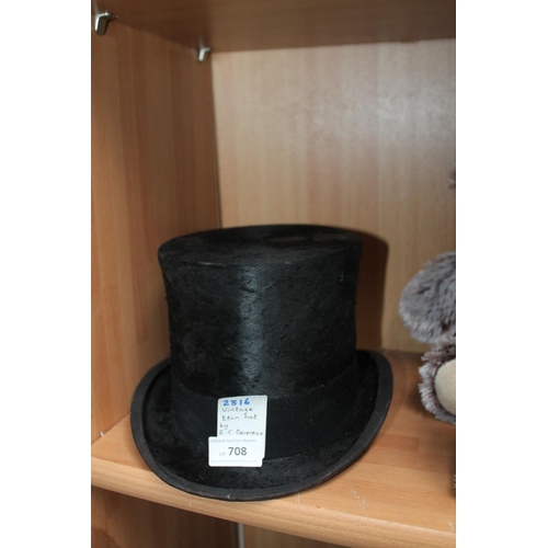 708 - VINTAGE ETON TOP HAT BY EC DEVEREUX