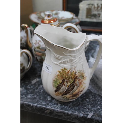 744 - OLDRIDGE STAFFORDSHIRE JUG