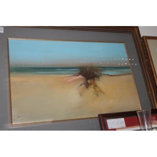 750 - ORIGINAL COASTAL PAINTING BY LES SPENCE