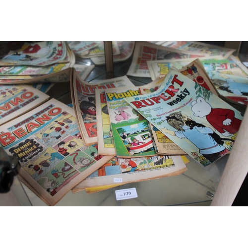 779 - QUANTITY OF BEANO COMICS