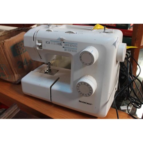 684 - SILVERCREST ELECTRIC SEWING MACHINE