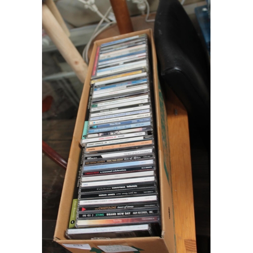 694 - BOX OF 50s MUSIC CDs