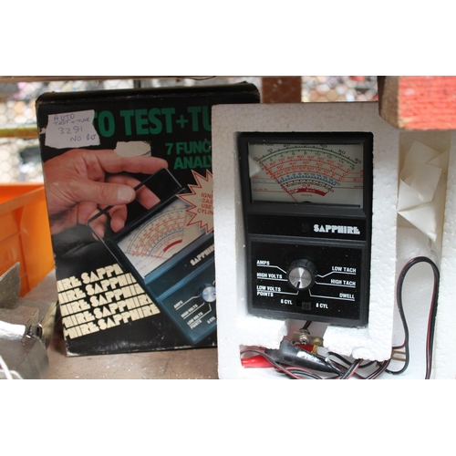 117 - AUTO TEST AND TUNE 7 FUNCTION ANALYSER