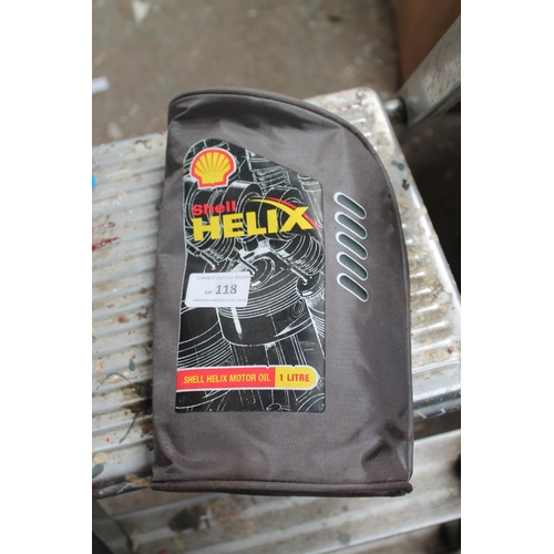 118 - BAG OF SHELL HELIX MOTOR OIL 1L