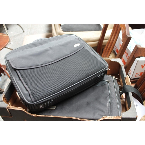 335 - BOX OF 2 X LAPTOP CASES