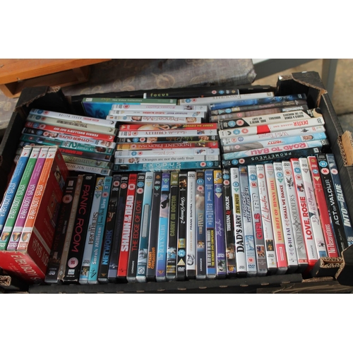 361 - BOX OF DVDs