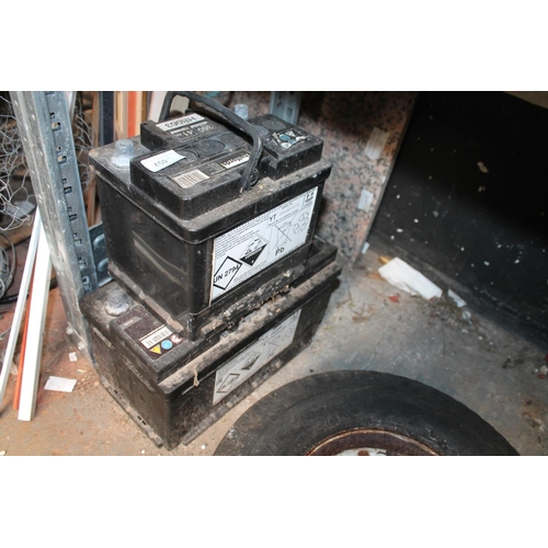 57 - 2 X LARGE CAR BATTERIES