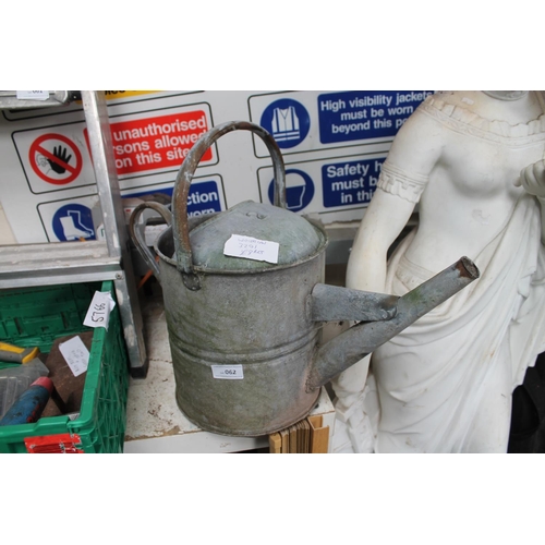 62 - GALVANISED WATERING CAN