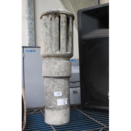 29 - HEAVY CHIMNEY POT COWLING