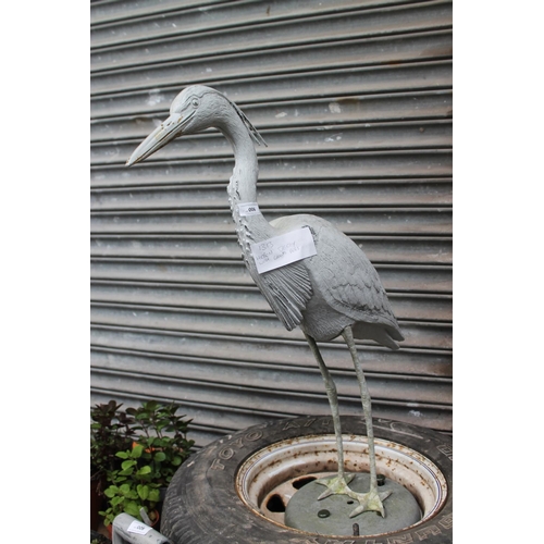 6 - HERON DECOY WITH GROUND PEGS