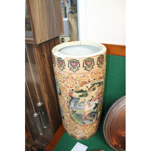 387 - JAPANESE CERAMIC STICK STAND