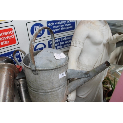 65 - GALVANISED WATERING CAN