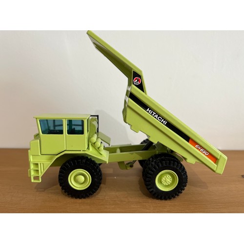 14 - JOAL HITACHI EH 650 QUARRY DUMPTRUCK, REF:248,
LIME GREEN,
DIE CAST, 1:50,
BOXED, GREAT CONDITION