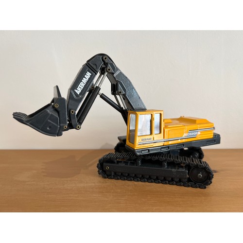 17 - JOAL AKERMAN EC620 FS EXCAVATOR, REF:180,
DIE CAST, 1:50,
BOXED, GREAT CONDITION