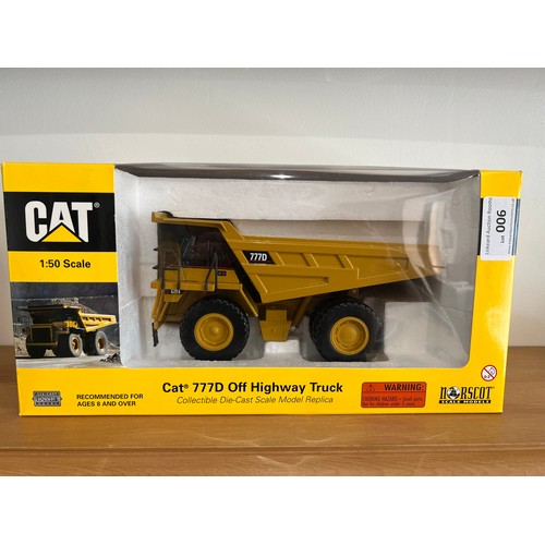 6 - NORSCOT CAT 777D OFF HIGHWAY TRUCK 55104,
DIE CAST, 1:50,
BOXED, GREAT CONDTION