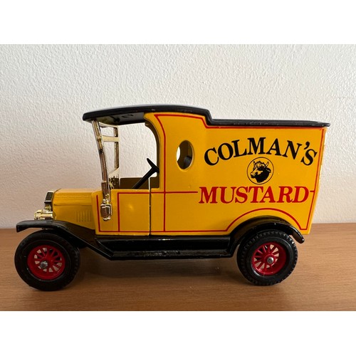 18 - 3 X MATCHBOX MODELS OF YESTERYEAR,
1912 FORD MODEL T,
ADVERTISING CAPTAIN MORGANS RUM / COLMAN'S MUS... 