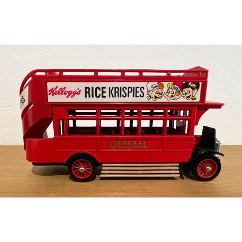 12 - 4 X MATCHBOX MODELS OF YESTERYEAR,
3 X Y-23 1922 AEC OMNIBUS,
ADVERTISING SCHWEPPES TONIC WATER / KE... 